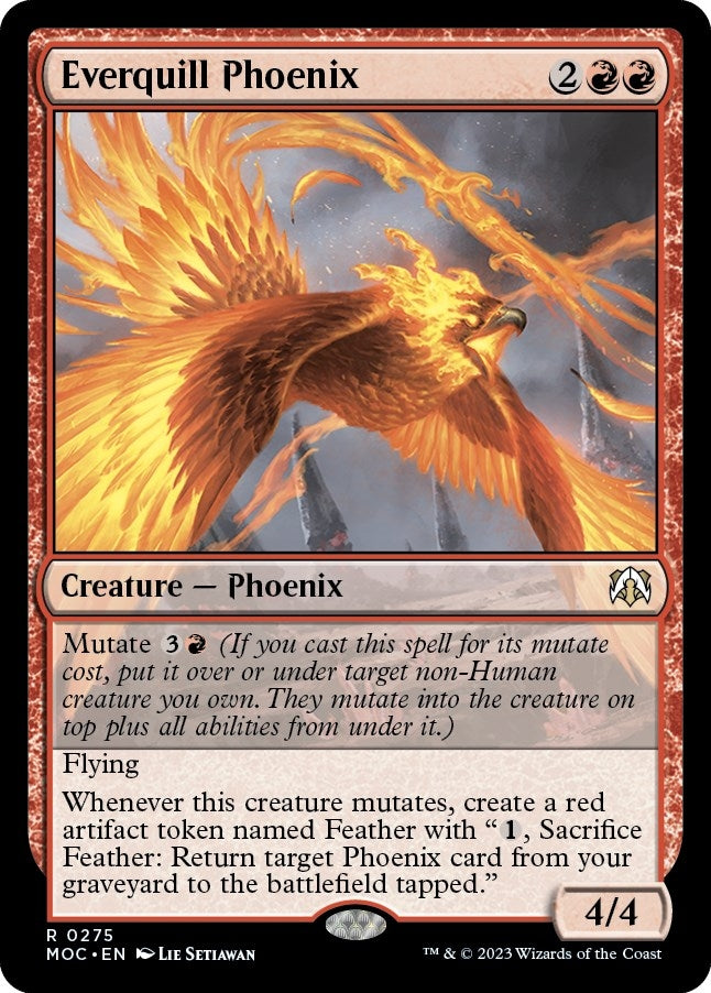 Everquill Phoenix (275) (Commander: March of the Machine)