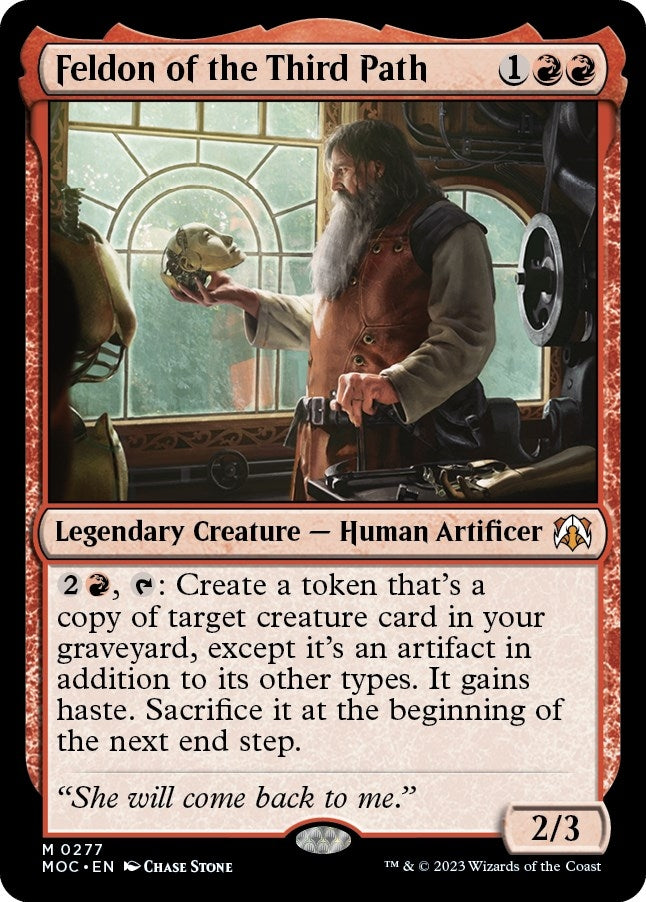 Feldon of the Third Path (277) (Commander: March of the Machine)