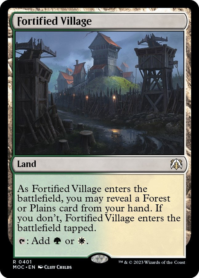 Fortified Village (401) (Commander: March of the Machine)