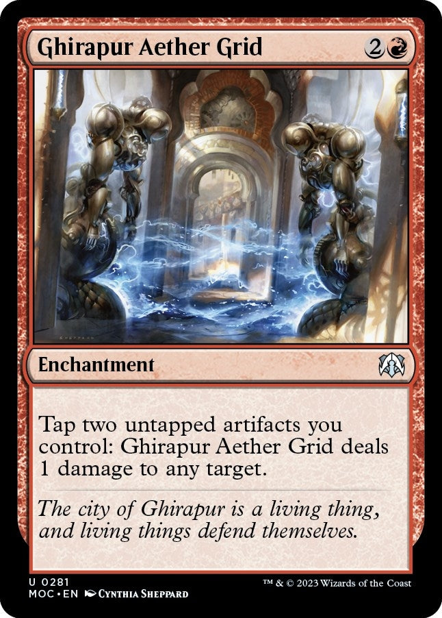 Ghirapur Aether Grid (281) (Commander: March of the Machine)