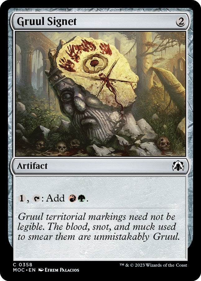 Gruul Signet (358) (Commander: March of the Machine)