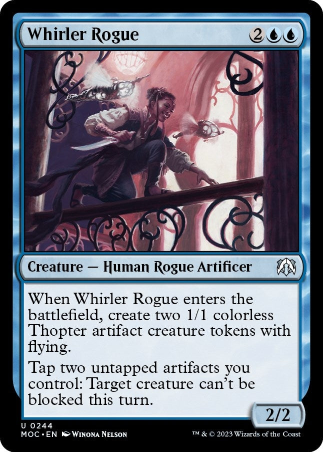 Whirler Rogue (244) (Commander: March of the Machine)