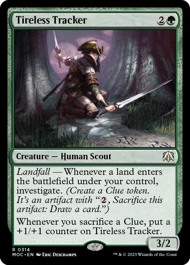 Tireless Tracker (314) (Commander: March of the Machine)