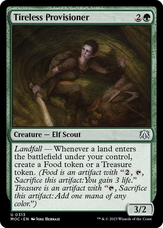 Tireless Provisioner (313) (Commander: March of the Machine)