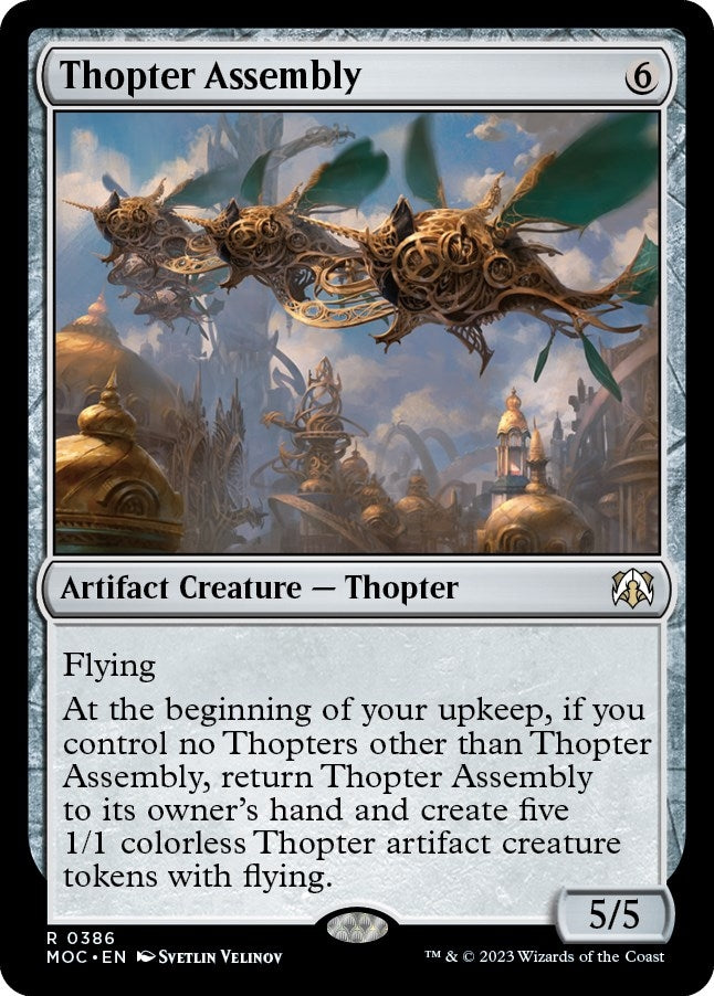 Thopter Assembly (386) (Commander: March of the Machine)