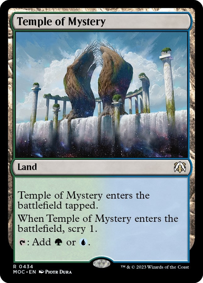Temple of Mystery (434) (Commander: March of the Machine)