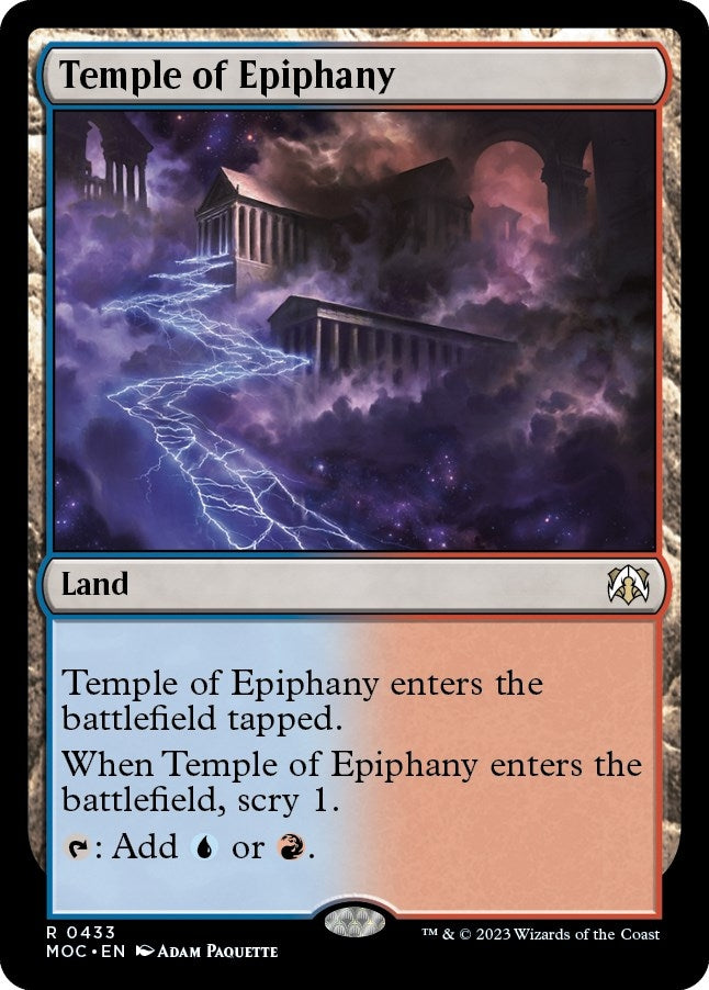 Temple of Epiphany (433) (Commander: March of the Machine)