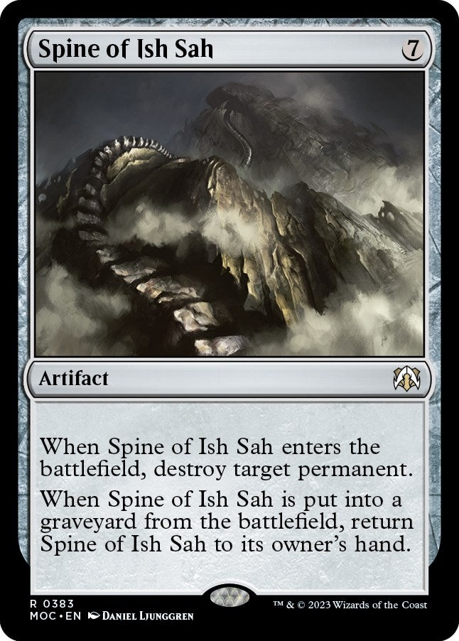 Spine of Ish Sah (383) (Commander: March of the Machine)