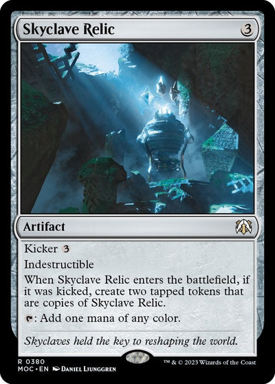 Skyclave Relic (380) (Commander: March of the Machine)