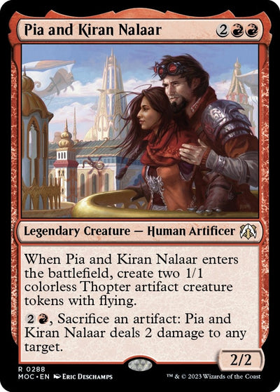 Pia and Kiran Nalaar (288) (Commander: March of the Machine)