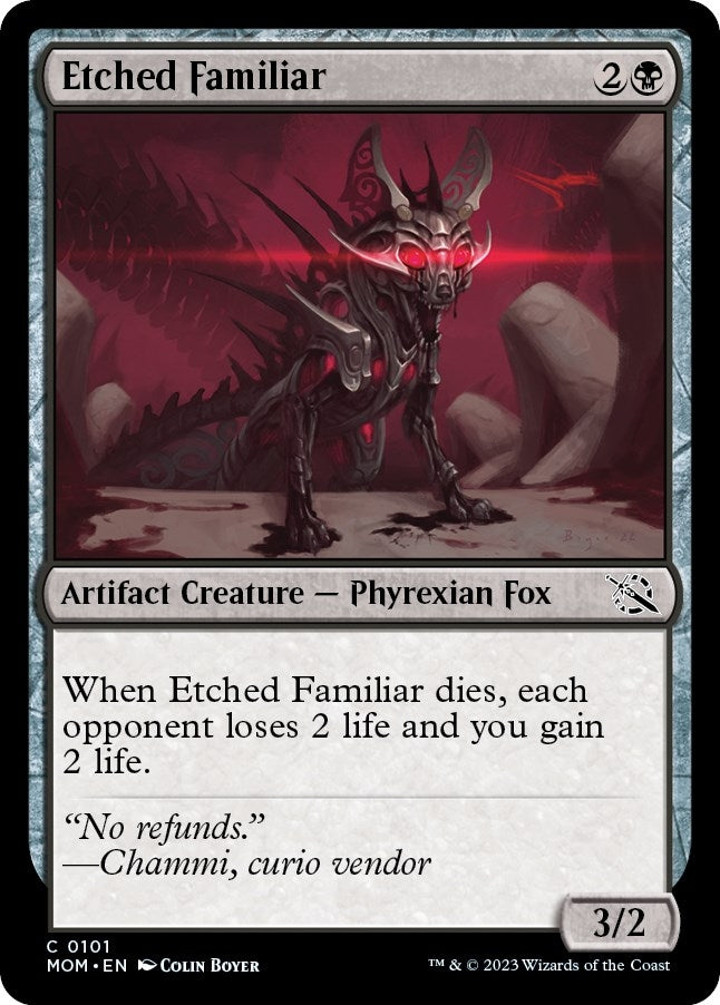 Etched Familiar (101) (March of the Machine)