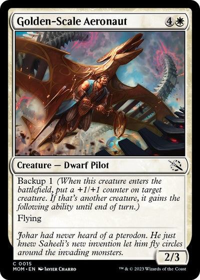 Golden-Scale Aeronaut (15) (March of the Machine)