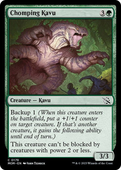Chomping Kavu (179) (March of the Machine) (MOM)