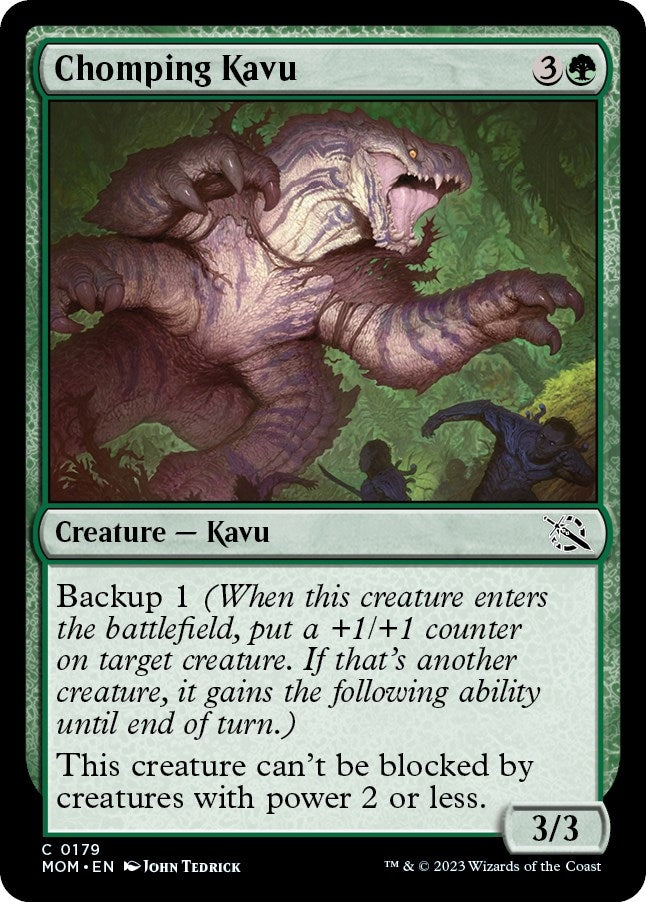 Chomping Kavu (179) (March of the Machine) (MOM)