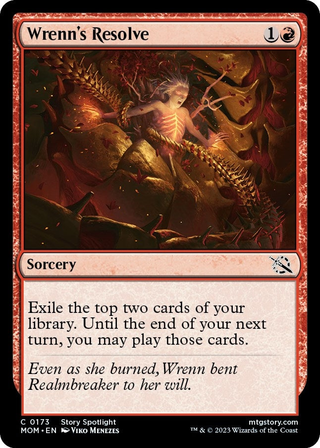 Image for Wrenn's Resolve (173) - Magic: The Gathering