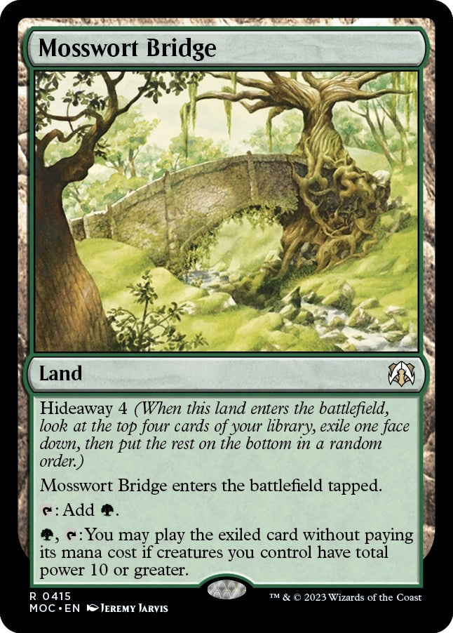 Mosswort Bridge (415) (Commander: March of the Machine)