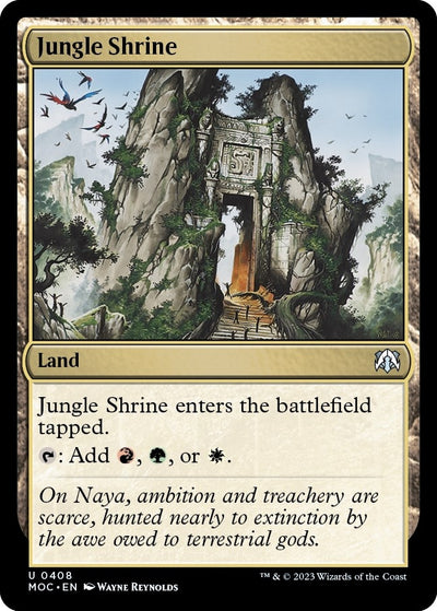 Jungle Shrine (408) (Commander: March of the Machine)