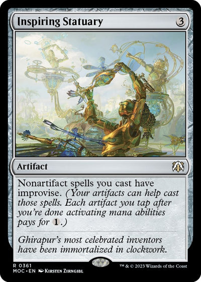 Inspiring Statuary (361) (Commander: March of the Machine)