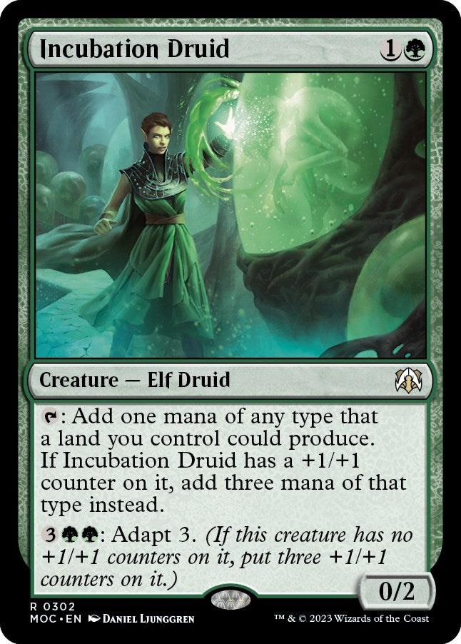 Incubation Druid (302) (Commander: March of the Machine)
