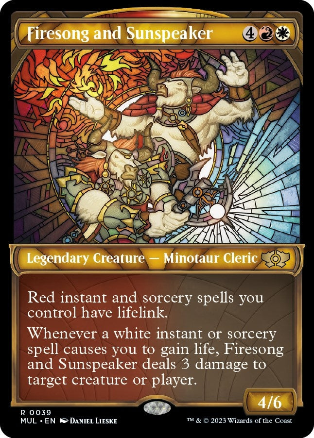 Firesong and Sunspeaker (39) (March of the Machine: Multiverse Legends)