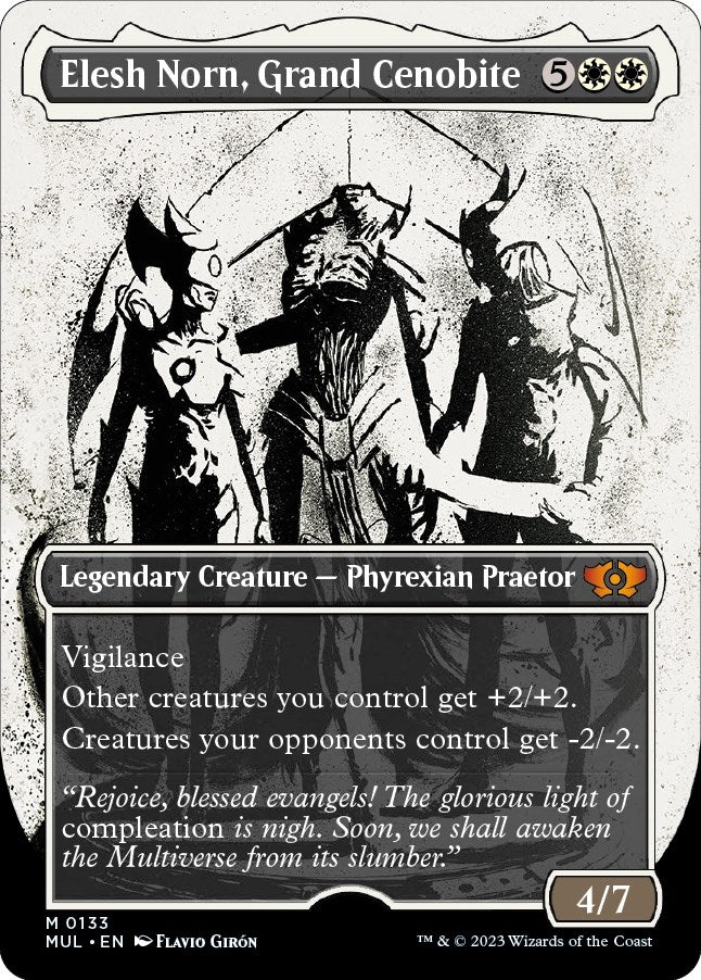 Elesh Norn, Grand Cenobite (Halo Foil) (133) (March of the Machine: Multiverse Legends)