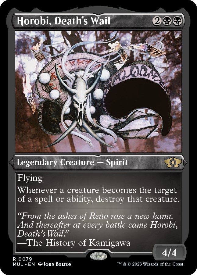 Horobi, Death's Wail (Foil Etched) (79) (March of the Machine: Multiverse Legends)