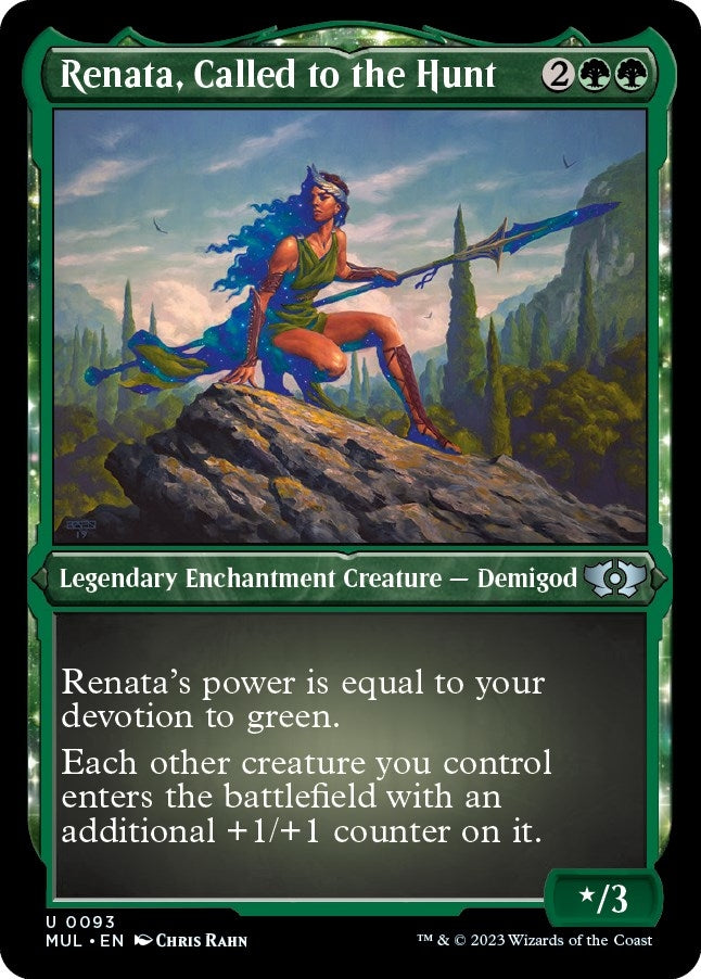 Renata, Called to the Hunt (Foil Etched) (93) (March of the Machine: Multiverse Legends)