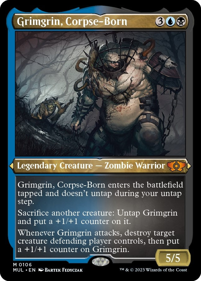 Grimgrin, Corpse-Born (Foil Etched) (106) (March of the Machine: Multiverse Legends)