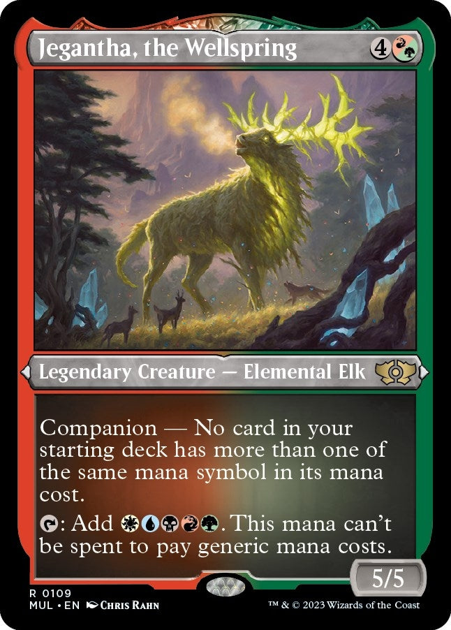 Jegantha, the Wellspring (Foil Etched) (109) (March of the Machine: Multiverse Legends)