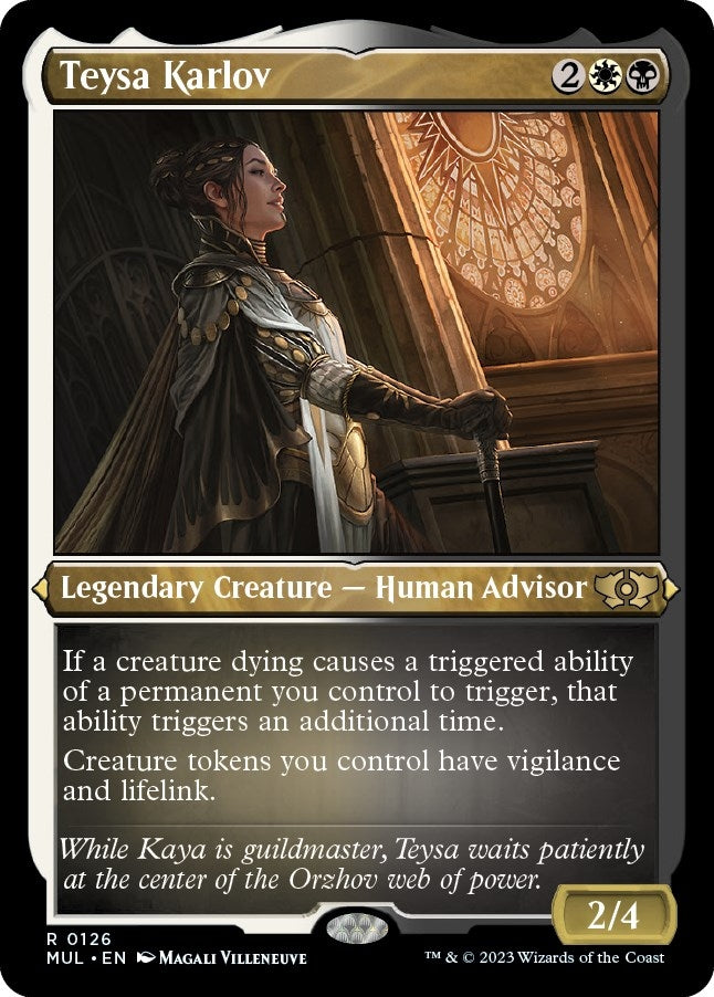 Teysa Karlov (Foil Etched) (126) (March of the Machine: Multiverse Legends)