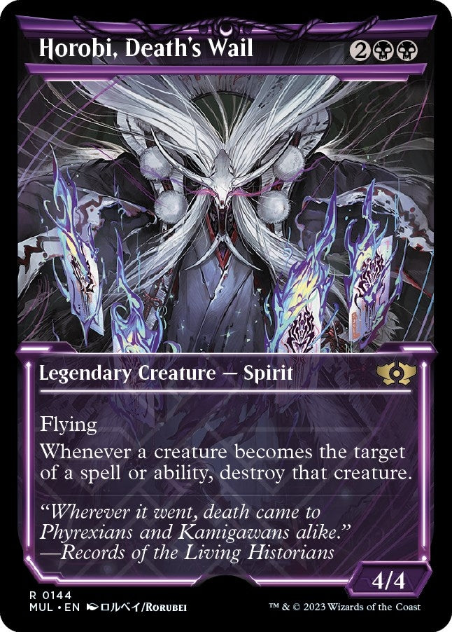 Horobi, Death's Wail (Halo Foil) (144) (March of the Machine: Multiverse Legends)