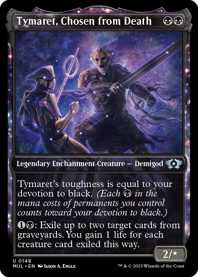 Tymaret, Chosen from Death (Halo Foil) (148)