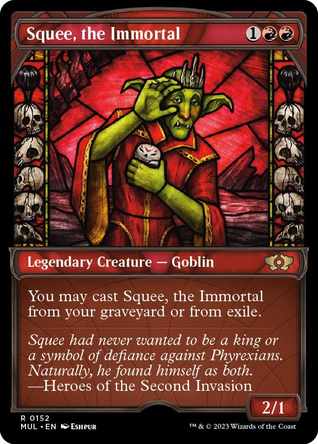 Squee, the Immortal (Halo Foil) (152) (March of the Machine: Multiverse Legends)