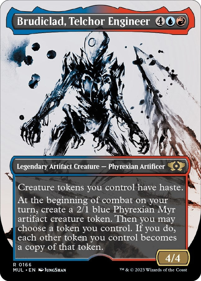 Brudiclad, Telchor Engineer (Halo Foil) (166) (March of the Machine: Multiverse Legends)