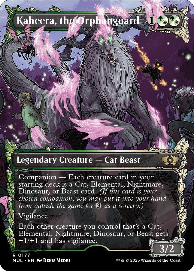 Kaheera, the Orphanguard (Halo Foil) (177) (March of the Machine: Multiverse Legends)