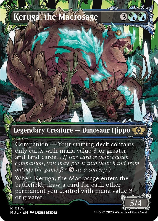 Keruga, the Macrosage (Halo Foil) (178) (March of the Machine: Multiverse Legends)