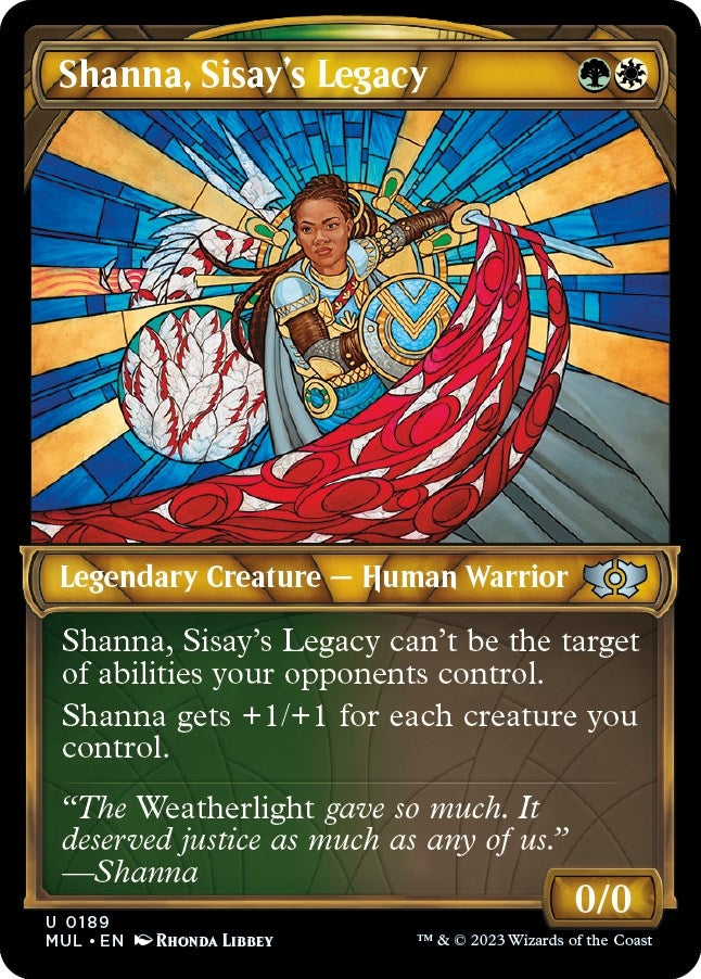 Shanna, Sisay's Legacy (Halo Foil) (189) (March of the Machine: Multiverse Legends)