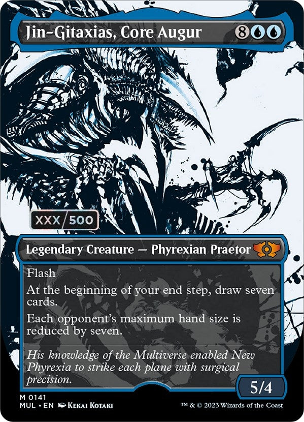 Jin-Gitaxias, Core Augur (Serial Numbered) (141) (March of the Machine: Multiverse Legends)