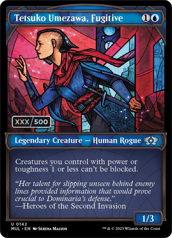 Tetsuko Umezawa, Fugitive (Serial Numbered) (142) (March of the Machine: Multiverse Legends)