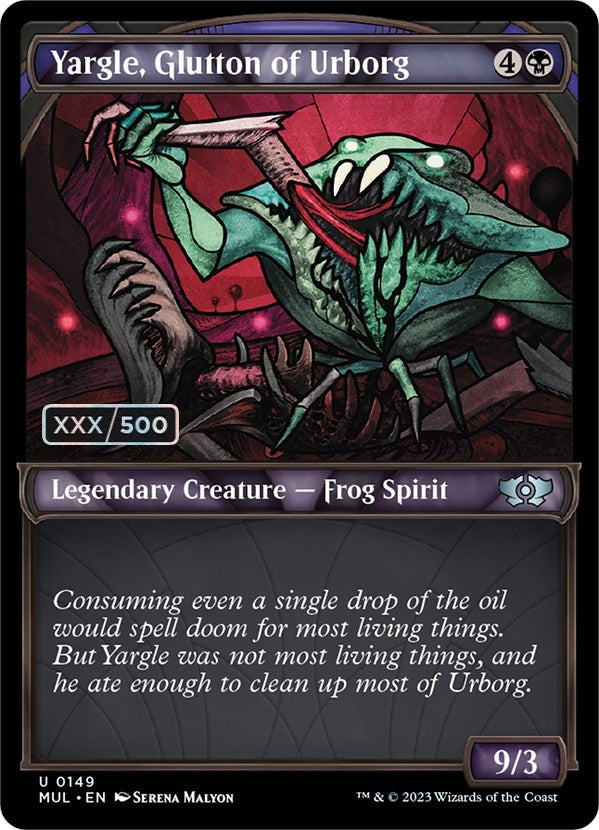 Yargle, Glutton of Urborg (Serial Numbered) (149) (March of the Machine: Multiverse Legends)