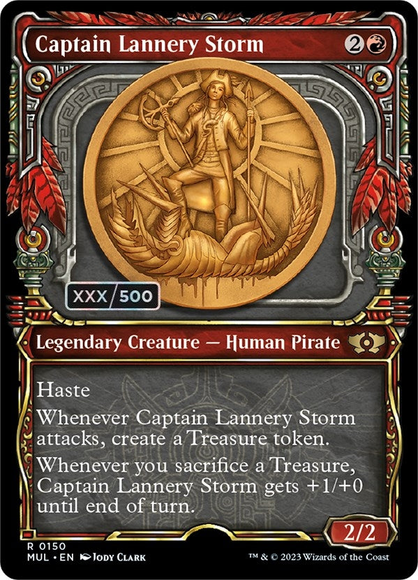 Captain Lannery Storm (Serial Numbered) (150) (March of the Machine: Multiverse Legends)