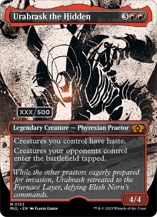 Urabrask the Hidden (Serial Numbered) (153)