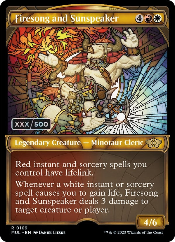 Firesong and Sunspeaker (Serial Numbered) (169) (March of the Machine: Multiverse Legends)