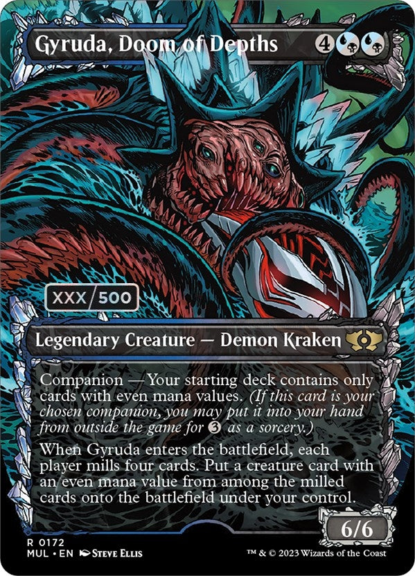 Gyruda, Doom of Depths (Serial Numbered) (172) (March of the Machine: Multiverse Legends)