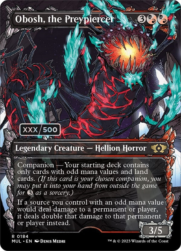 Obosh, the Preypiercer (Serial Numbered) (184) (March of the Machine: Multiverse Legends)
