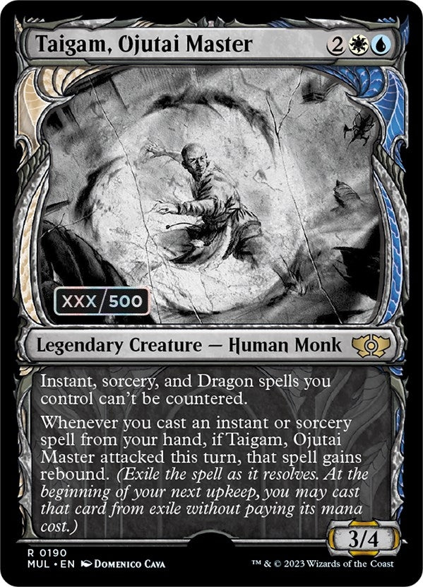 Taigam, Ojutai Master (Serial Numbered) (190) (March of the Machine: Multiverse Legends)