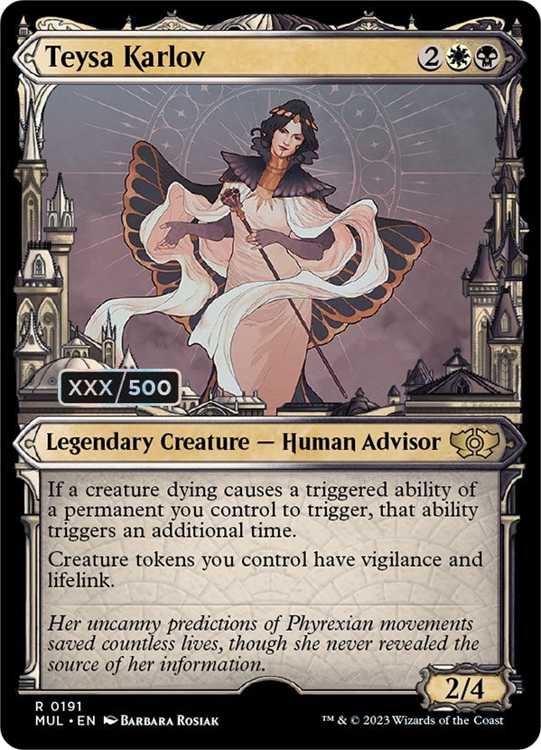 Teysa Karlov (Serial Numbered) (191) (March of the Machine: Multiverse Legends)