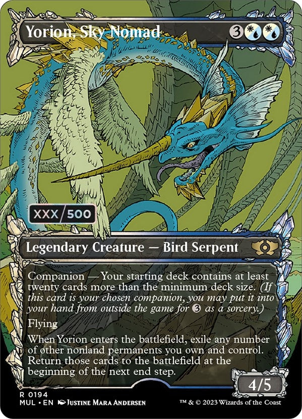 Yorion, Sky Nomad (Serial Numbered) (194) (March of the Machine: Multiverse Legends)