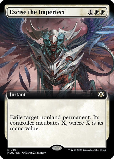 Excise the Imperfect (Extended Art) (101) (Commander: March of the Machine)