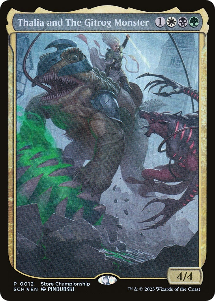 Thalia and The Gitrog Monster (12) (Game Day & Store Championship Promos)